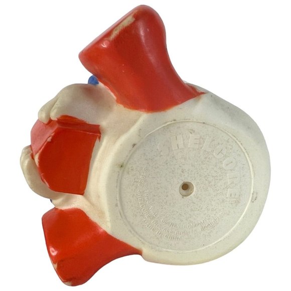 2 VTG Disney Baby Mickey Mouse And Donald Duck Toy Shelcore Vinyl 1984 Squeeks - Picture 11 of 12